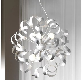 ONLI -  Csillár zsinóron ZOE 6xE14/6W/230V fehér