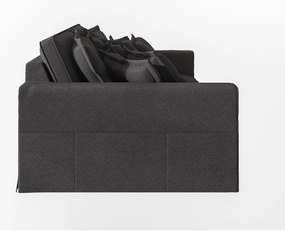 Fekete kanapé 236 cm Nora – Ropez