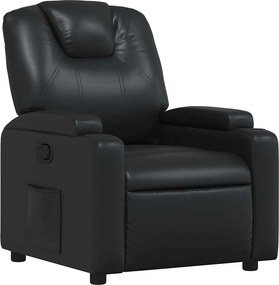 vidaXL fekete műbőr relaxfotel