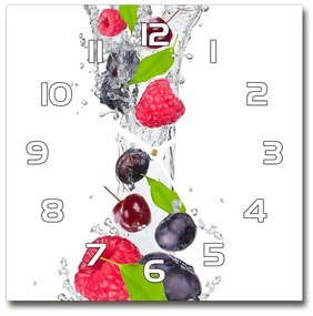 Négyzet alakú üvegóra Gyümölcs és víz pl_zsk_30x30_f_54937958