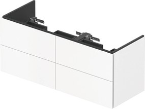 Duravit L-Cube szekrény 129x48.1x55 cm Függesztett, mosdó alatti fehér LC625901818