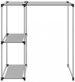 2 szintes szürke mosógép feletti tárolóállvány 87x55x90,5 cm