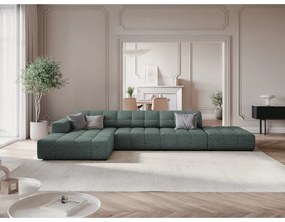 Türkiz sarokkanapé (bal oldali) Chicago – Cosmopolitan Design