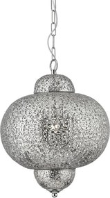 Függeszték Szatén Ezüst FRETWORK SEARCHLIGHT 9221-1SS
