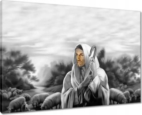 Vászonkép 70x50 A jó pásztor A juhász