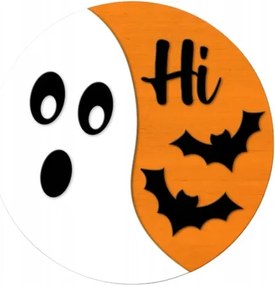 Dekoráció Kép Dekoráció Ólomüveg Fa Rétegelt Lemez Decoupage Halloween Öko