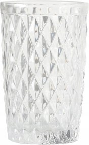 Átlátszó Díszpohár Aurora Üveg Díszítéssel 300 ML 8X13 CM