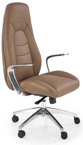 Sleek irodai fotel, barna