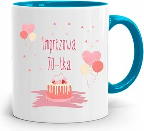 Bögre Tökéletes Ajándék Születésnapra 70 70-es 70-es évek fotónyomtatással