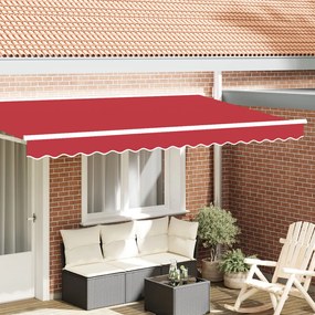 piros napellenző zászló 3.5 m-es keretre, 3.3x0.2 m