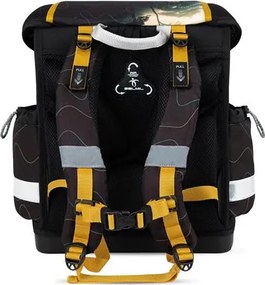 Iskolatáska, fémcsat, BELMIL Classy Roar Storm, T-Rex dinoszaurusz (BL40313AG85F)