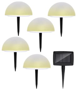 Grundig - KÉSZLET 5x LED RGBW Napelemes lámpa LED/3,2V IP44