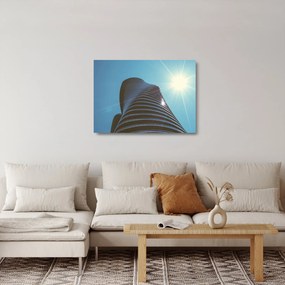 Kép - Építészet (üvegen) (70x50 cm)