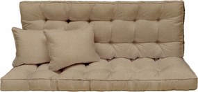 Hintapárna Kerti pad párna Biza Savana Világos 180x50cm