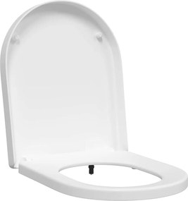 vidaXL WC ülőke Állítható Fehér 48 x 36,5 x 4,5 cm Polipropilén