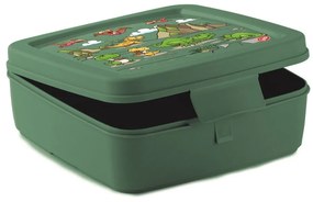 Zöld gyerek uzsonnás doboz Dinosaur – Snips