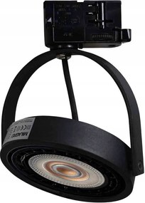 Lugar Track lámpatest fekete 1xAR111 GU10 3 áramkörös