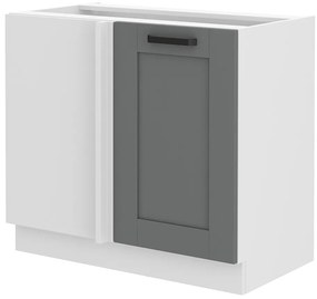 Alsó konyhaszekrény Lucid 105 ND 1F BB (dustgrey + fehér). 1045534