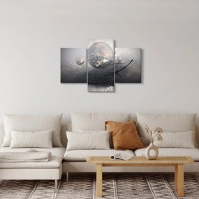 Absztrakt gömbök képe (90x60 cm)