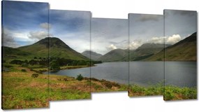 Festmények 150x80 Hegyek kilátás