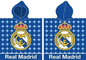 Real Madrid Los Blancos strand törölköző poncsó 55x110 cm (Fast Dry)