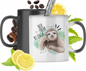 Mágikus Bögre Nelinek Fekete Matt Nyomtatott Fotóval 330ml