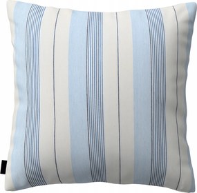 Párnahuzat 43x43 kék csíkos