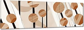 Vászonkép 60x20 Bézs az oszlopokon