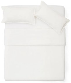 Krémszínű kétszemélyes hosszabbított pamut-perkál ágyneműhuzat 240x220 cm Sifinia – Kave Home