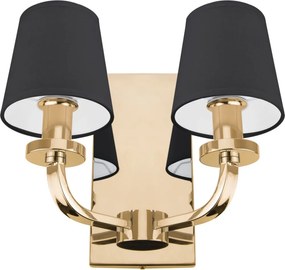 Cosmolight NEW YORK 1 W02510AU-BK Plafonlámpa 2x40W/E14 IP20