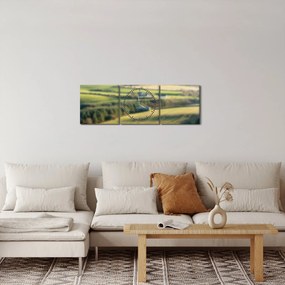 Kép - Tájkép (órával) (90x30 cm)