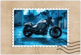 Poszterek 120x80 Hammer türkiz Motor