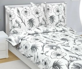 Bellatex Krepp ágynemű Ibišek, 140 x 200 cm, 70 x90 cm, 140 x 200 cm, 70 x 90 cm