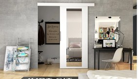 Beltéri tolóajtó Orenia IV (fehér + tükör). 1059164