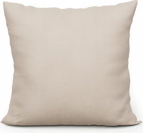 Dekoratív párnahuzat Milas egyszínű 40x40 s370 chł.jasnobeżowa