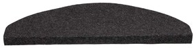 30 db fekete öntapadó lépcsőszőnyeg 65 x 22,5 x 3,5 cm
