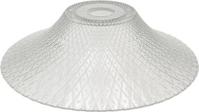 Mennyezeti lámpa JULL WOOD 1xE27/15W/230V tölgy/átlátszó átm. 34 cm