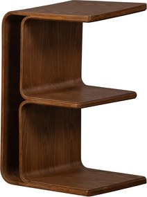 Tárolóasztal diófa dekorral 32x40 cm Frey – WOOOD