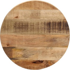 vidaXL tömör nyers mangófa kerek asztallap Ø40 x 1,5 cm