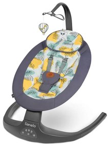 Lionelo - Babahinta dallal RALF 4xAA Grey Concrete + távirányító