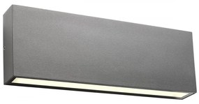 Redo 90388 - LED Kültéri fali lámpa KAMAL LED/15W/230V 3000K IP54 szürke
