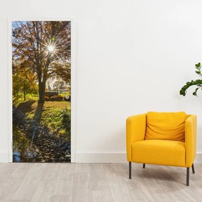 Fotótapéta ajtóra - Vízcsatorna (95x205cm)