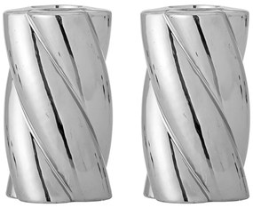 Kőedény gyertyatartó készlet 2 db-os Silvia – Bloomingville