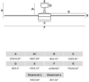 FARO 34293-1TW - LED Dimmelhető ventilátor CRUISER LED/18W/230V 2700/4000/6500K + távirányító