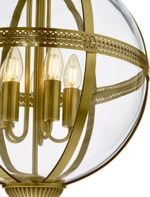 Dar Lighting vintage függeszték vanessa antik sárgaréz darvan0575