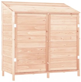 tömör fenyőfa kerti fészer 102 x 52 x 112 cm