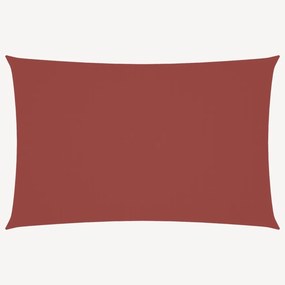 vidaXL terrakotta téglalap alakú oxford-szövet napvitorla 2,5 x 5 m