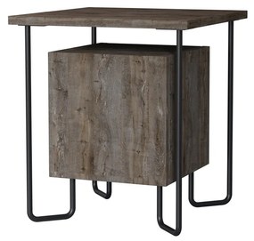 Acres Nightstand Dark Coffee éjjeliszekrény