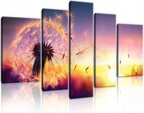 Vászonkép Pitypang Természet Modern Vászon Fal Hálószoba Nappali 170x100