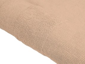 Fürdőlepedő CARRARA 70x140 cm világosbarna, 100% pamut